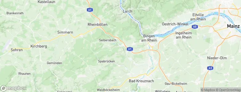 Stromberg, Germany Map