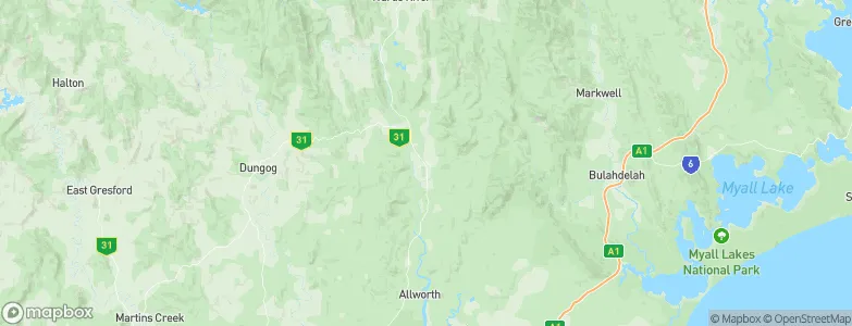 Stroud, Australia Map
