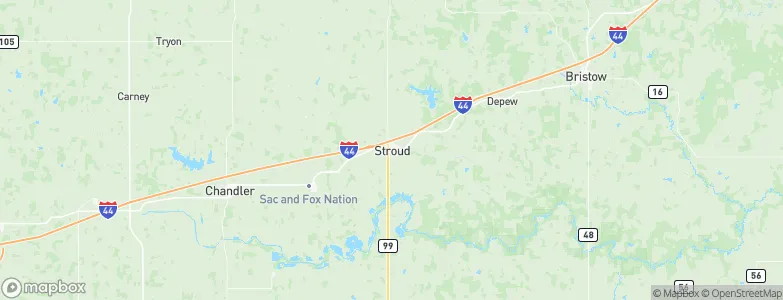 Stroud, United States Map