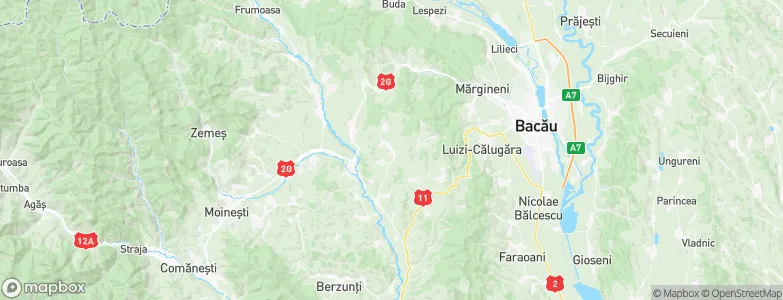 Strugari, Romania Map
