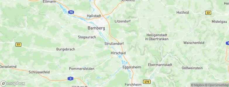 Strullendorf, Germany Map