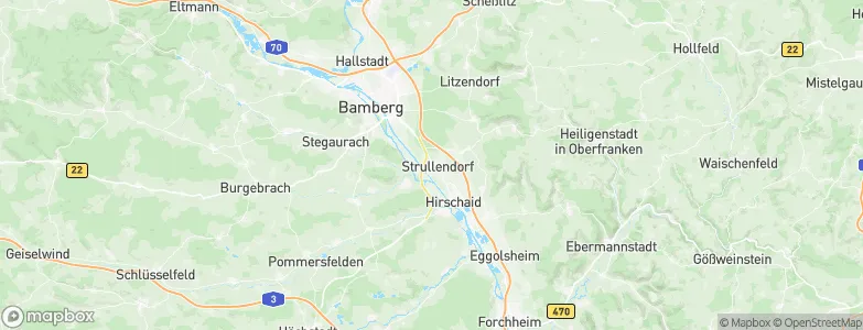 Strullendorf, Germany Map