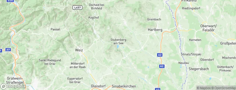 Stubenberg, Austria Map