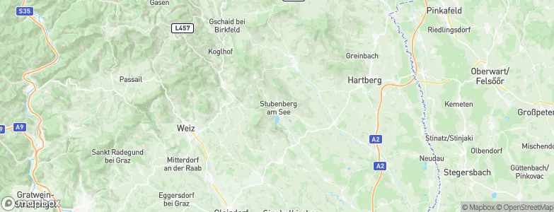 Stubenberg, Austria Map