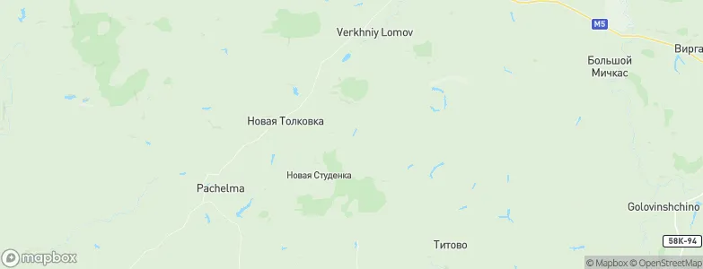 Studënka, Russia Map