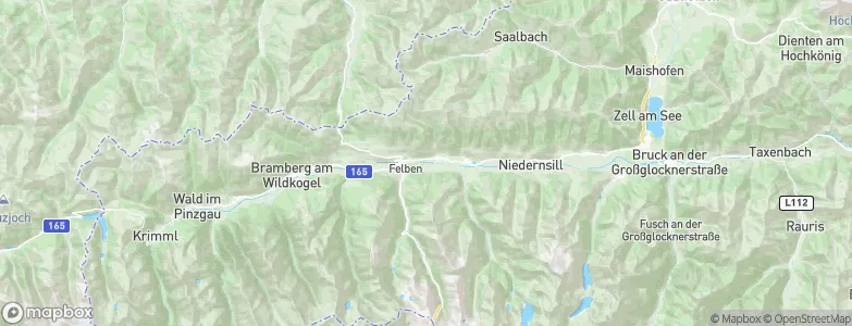 Stuhlfelden, Austria Map