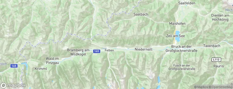 Stuhlfelden, Austria Map