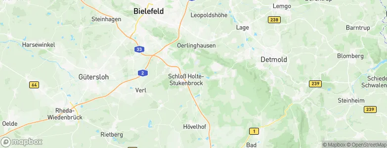 Stukenbrock, Germany Map