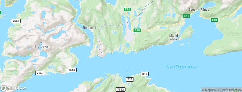 Stunes, Norway Map
