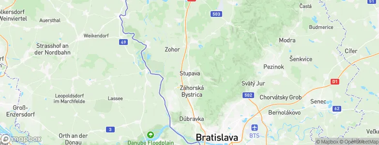 Stupava, Slovakia Map