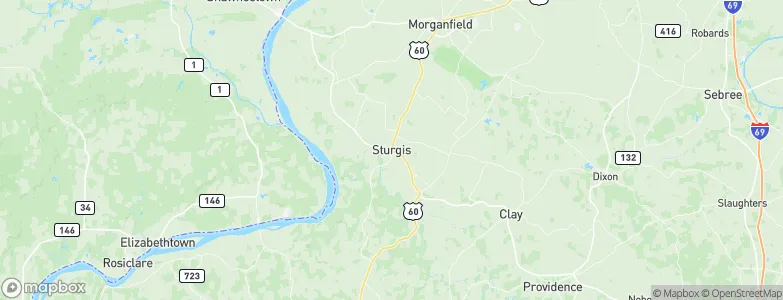 Sturgis, United States Map