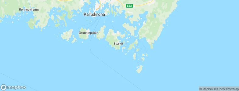 Sturkö, Sweden Map