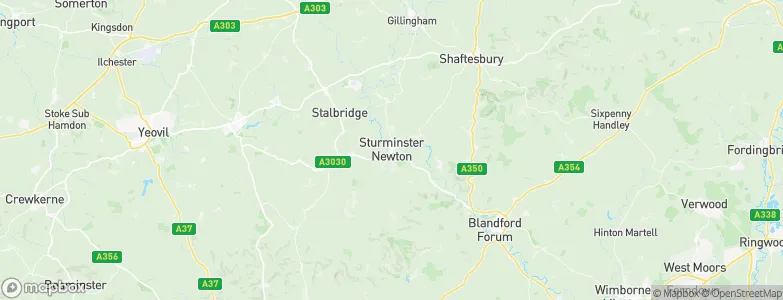 Sturminster Newton, United Kingdom Map