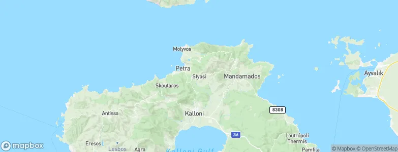Stýpsi, Greece Map