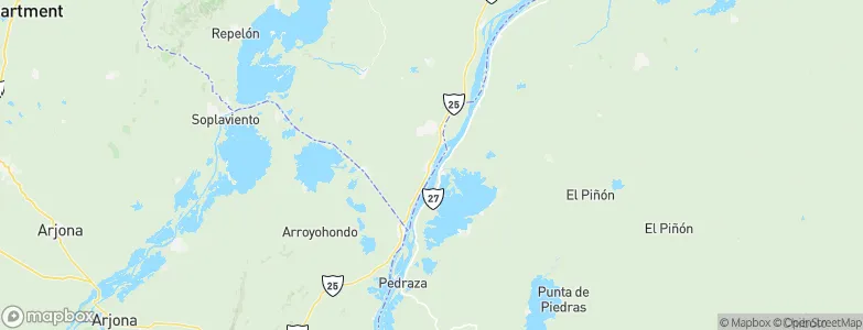 Suan, Colombia Map