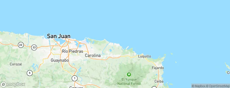 Suárez, Puerto Rico Map