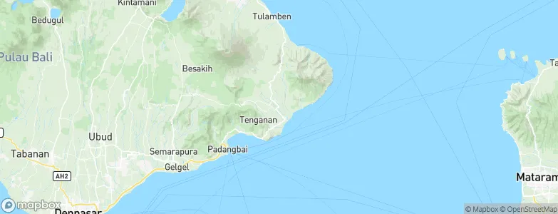 Subagan, Indonesia Map