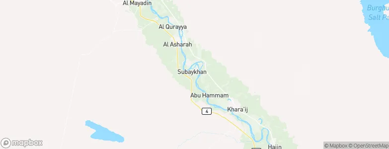 Subaykhān, Syria Map
