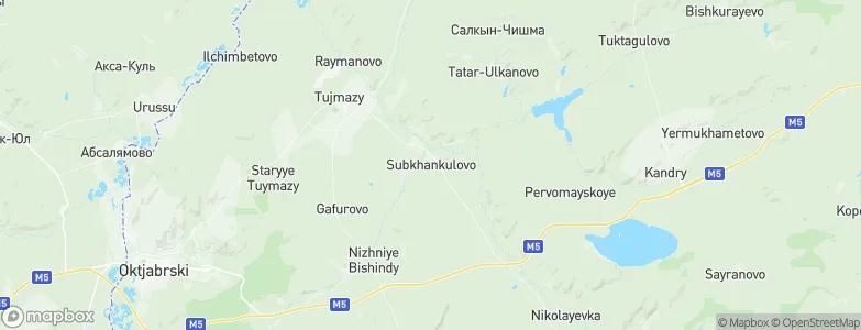 Subkhankulovo, Russia Map