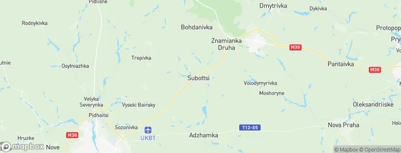 Subottsi, Ukraine Map