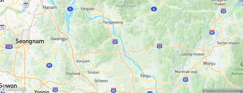 Subu-mal, South Korea Map