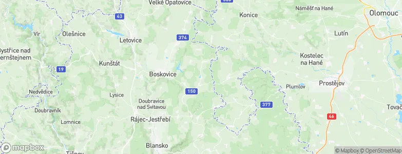 Suchý, Czechia Map