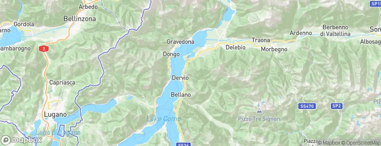 Sueglio, Italy Map