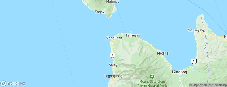 Sugbongkogon, Philippines Map