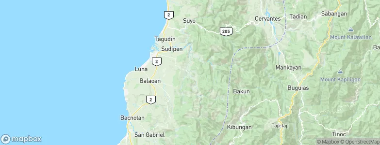 Sugpon, Philippines Map
