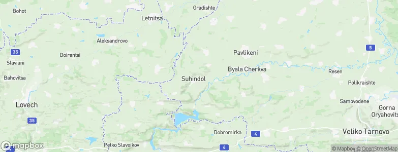Suhindol, Bulgaria Map