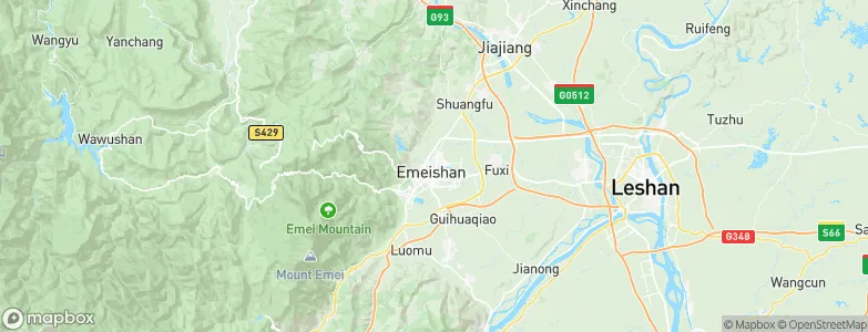 Suishan, China Map