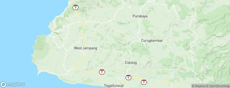 Sukajaya, Indonesia Map