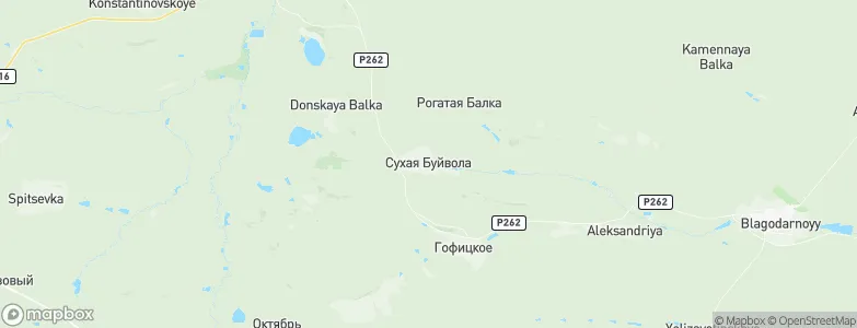 Sukhaya Buyvola, Russia Map