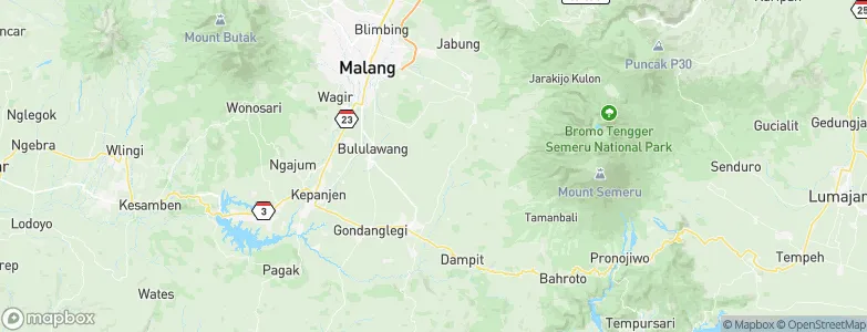 Sukoanyar, Indonesia Map