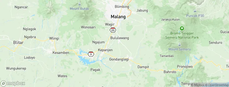 Sukonolo Krajan, Indonesia Map