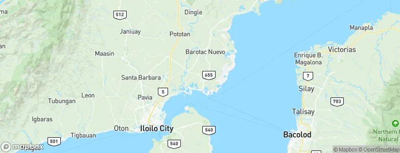 Sulangan, Philippines Map