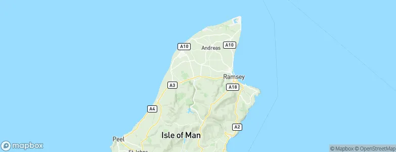 Sulby, Isle of Man Map
