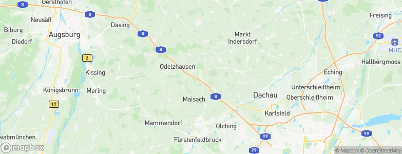 Sulzemoos, Germany Map