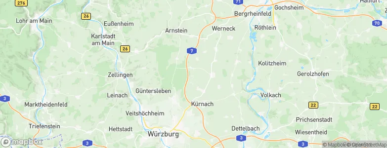 Sulzwiesen, Germany Map