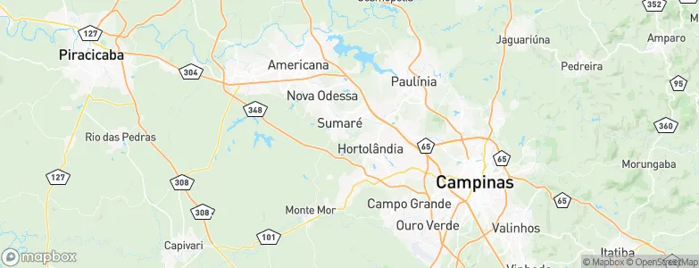 Sumaré, Brazil Map