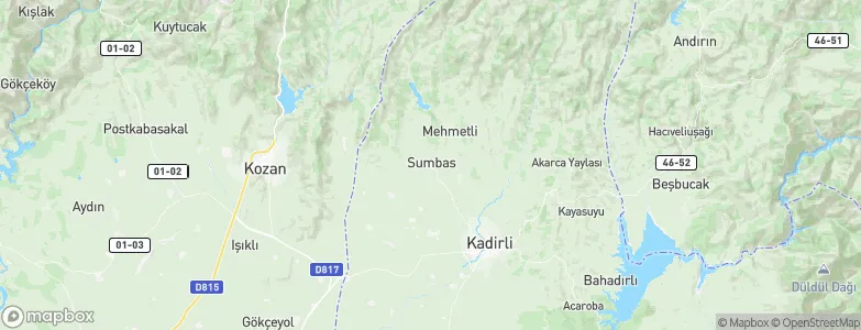 Sumbas, Turkey Map