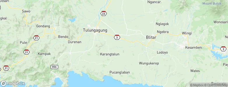 Sumberingin Kulon, Indonesia Map
