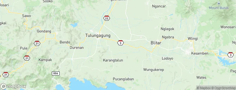 Sumberjo Kulon, Indonesia Map