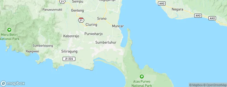 Sumberkepoh, Indonesia Map