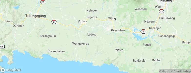 Sumberrejo, Indonesia Map