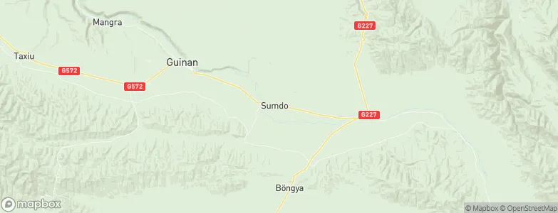 Sumdo, China Map