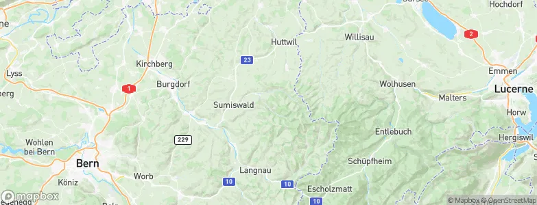 Sumiswald, Switzerland Map
