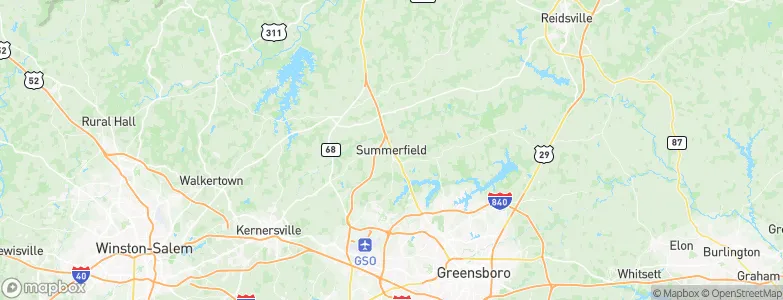 Summerfield, United States Map