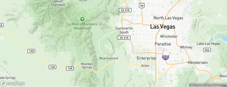 Summerlin South, United States Map
