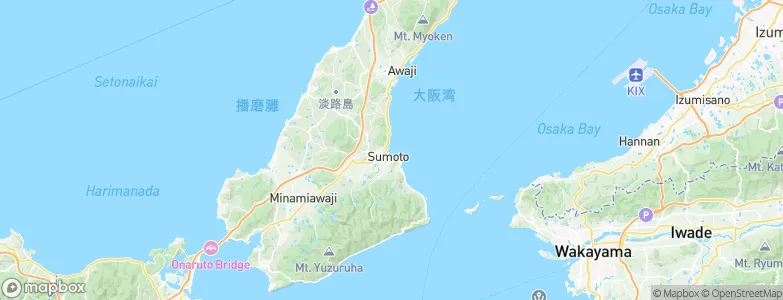 Sumoto, Japan Map